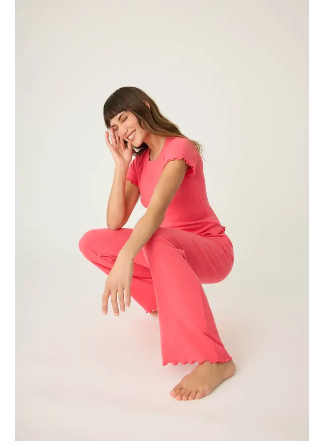Tropical Dreams Pant Raspeberry