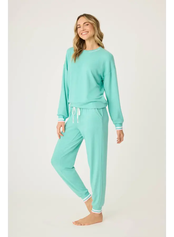 Written in the Stars Banded Pant Aquamarie