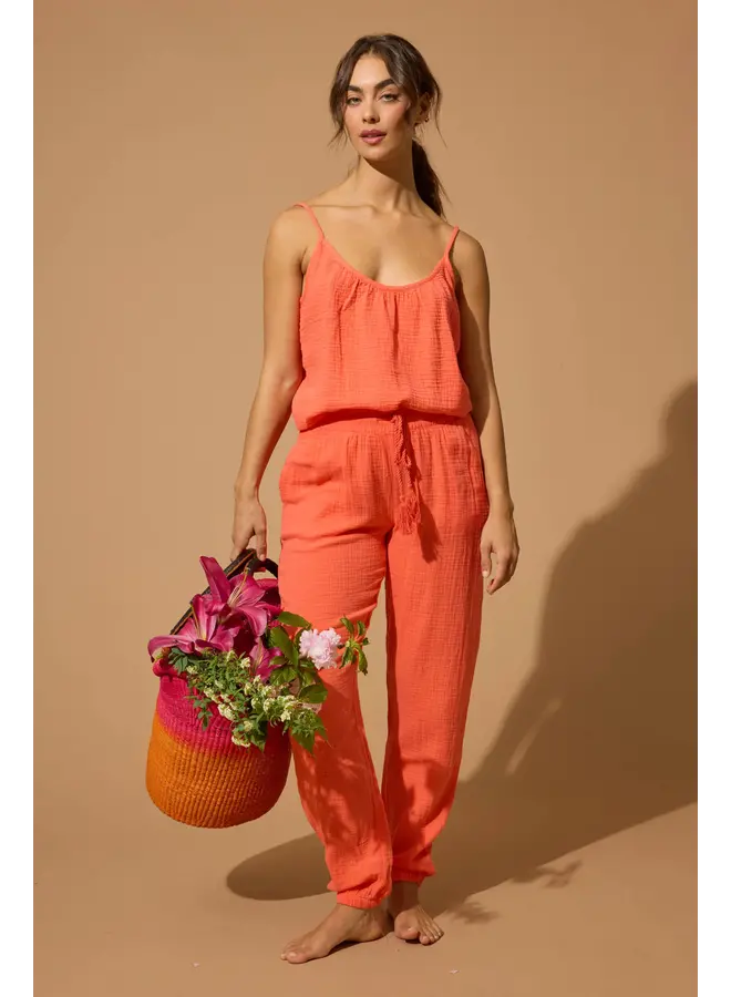 Copacabana Banded Pant Guava