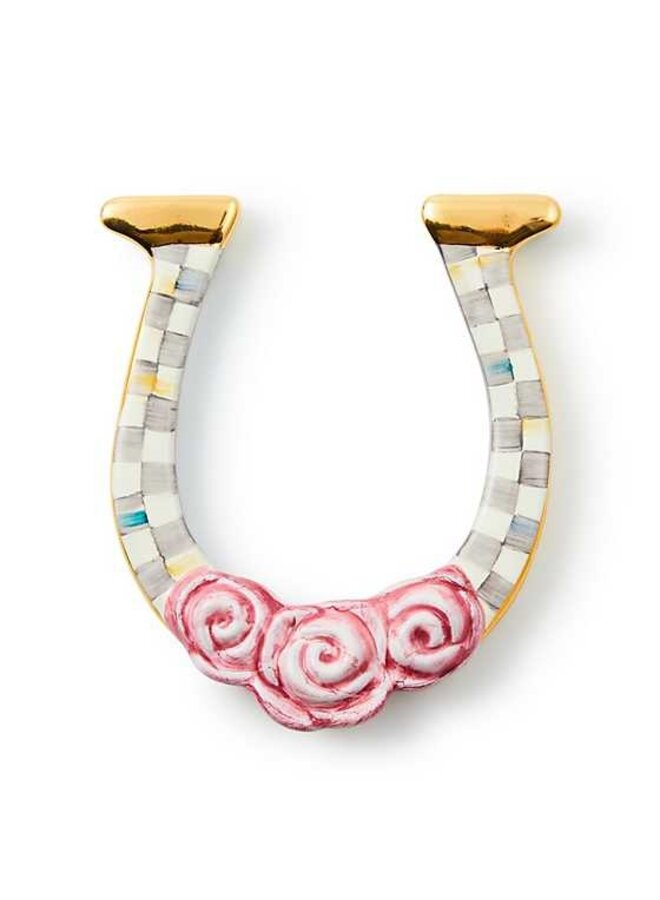 Sterling Check Horseshoe