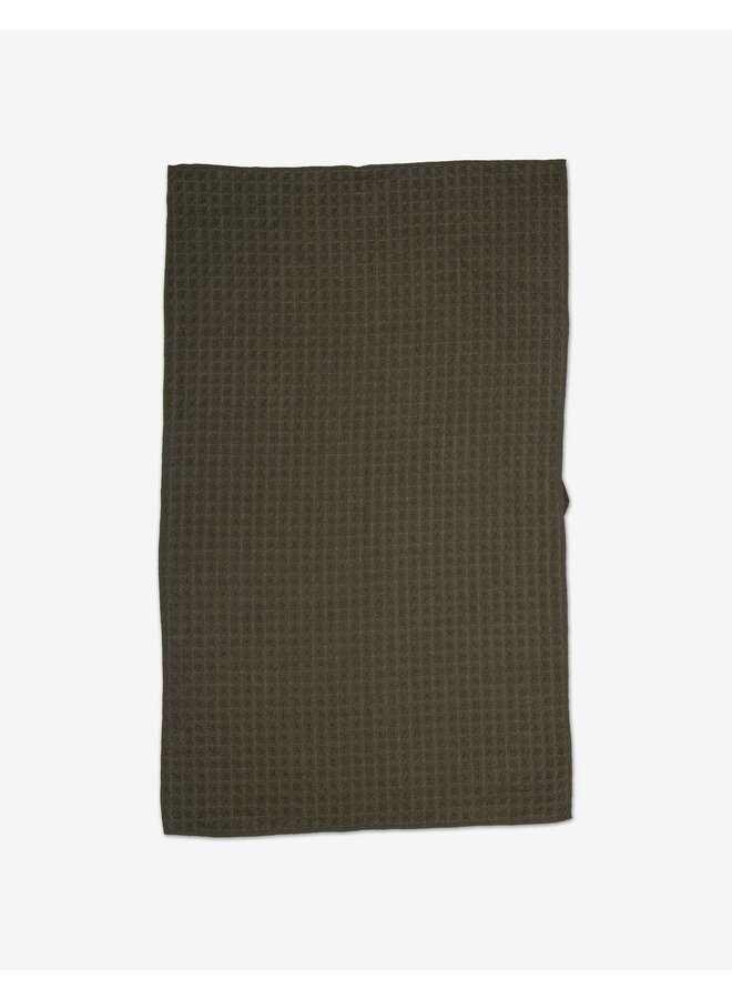 Forest Waffle Bath Towel