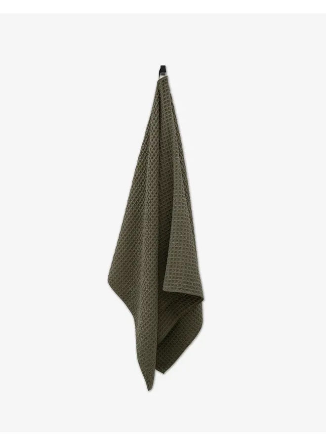 Forest Waffle Bath Towel