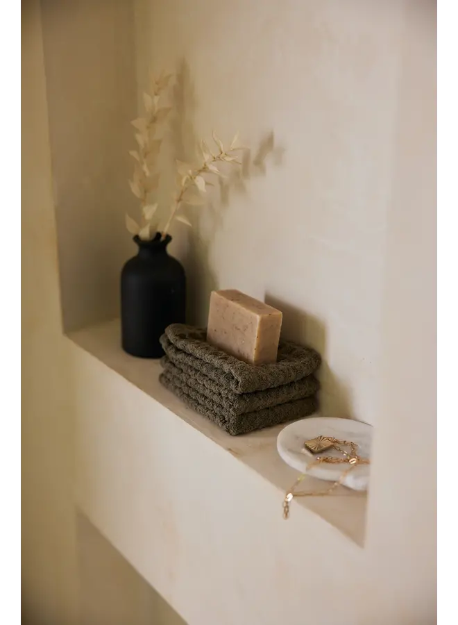 Forest Waffle Washcloth Set