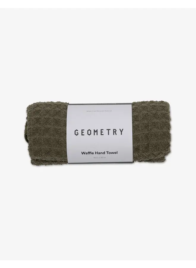 Forest Waffle Hand Towel