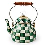 Emerald Check 2 Quart Tea Kettle