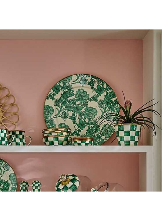 Emerald English Garden Serving Platter
