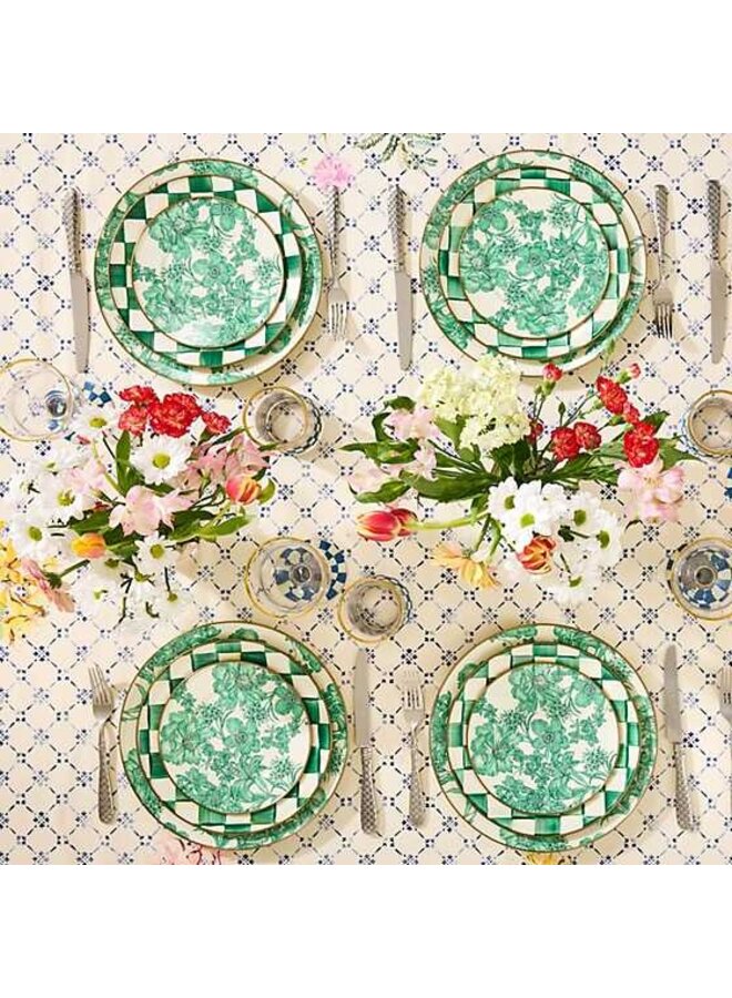 Emerald English Garden Charger/Plate