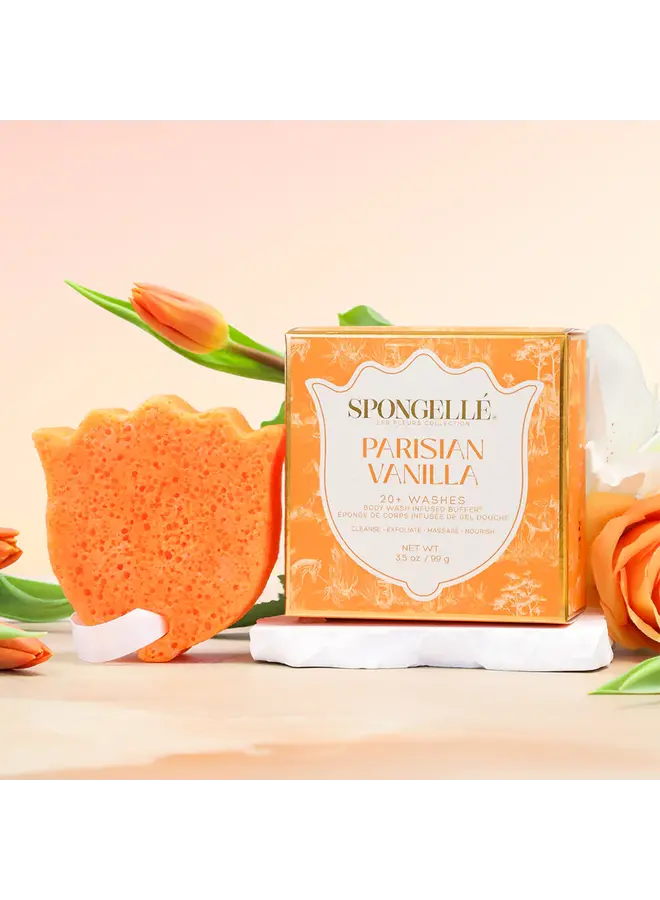 Les Fleurs Body Wash Infused Scrubber -