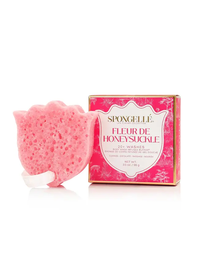 Les Fleurs Body Wash Infused Scrubber -