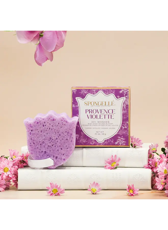 Les Fleurs Body Wash Infused Scrubber -