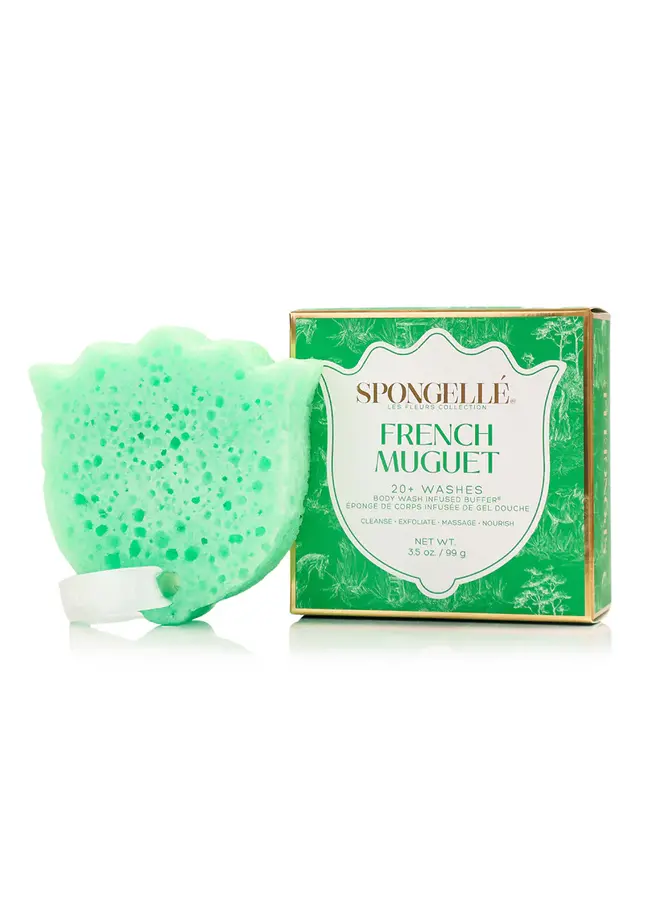 Les Fleurs Body Wash Infused Scrubber -