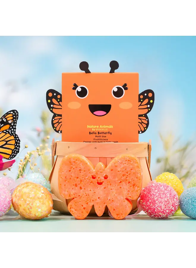 Bella Butterfly Nature Animals Sponge