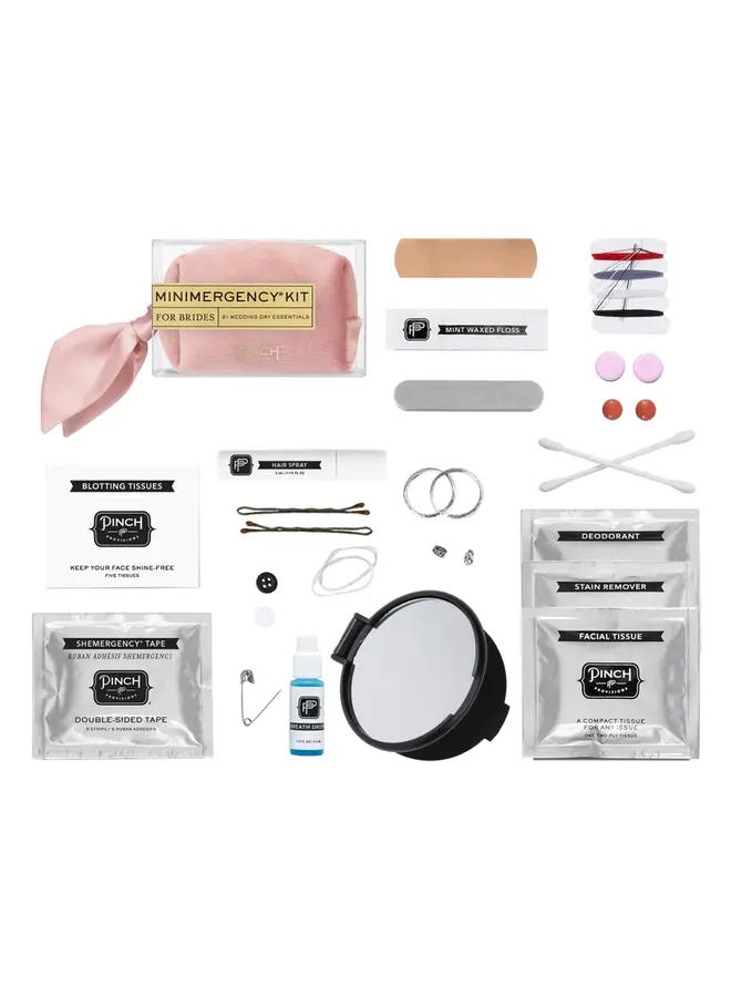 Velvet Minimergency Kit for Brides - Dusty Rose