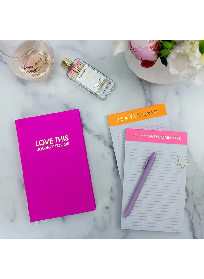 Everything is Fine Glass Bottle Matches (Light Pink)