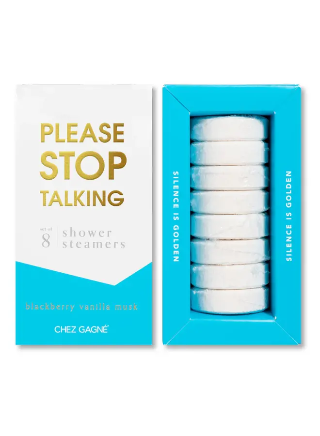 Please Stop Talking - Shower Steamer