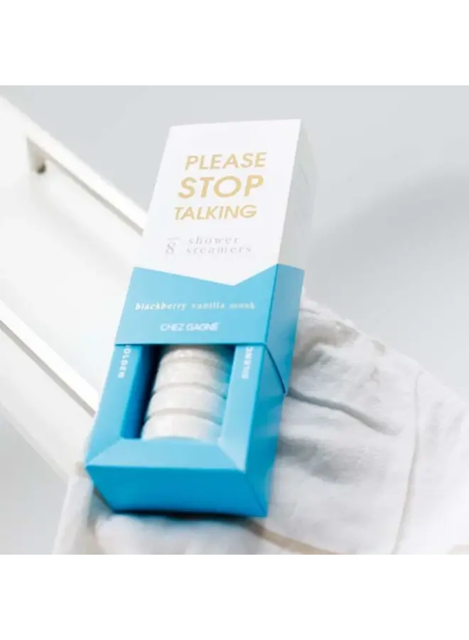 Please Stop Talking - Shower Steamer