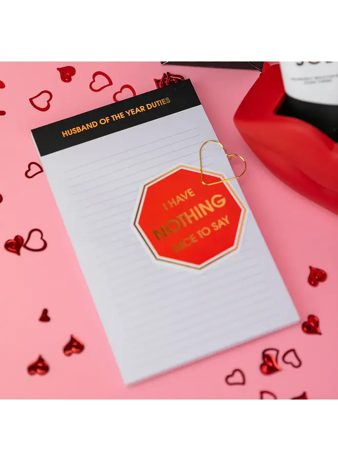 Husband of the Year Notepad