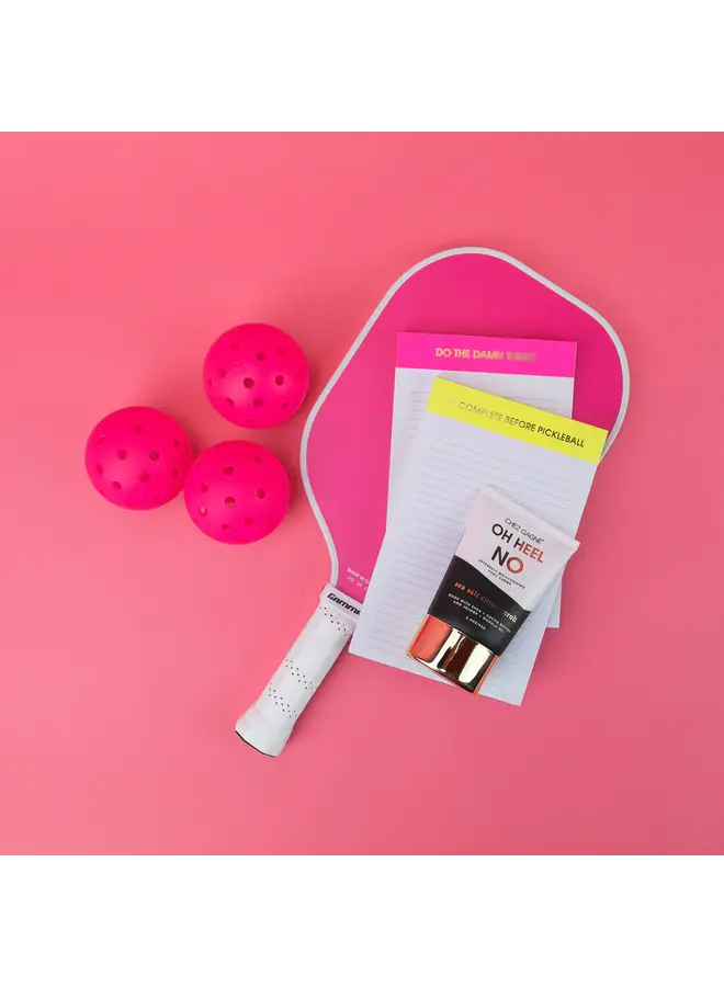 To Complete Before Pickleball Notepad