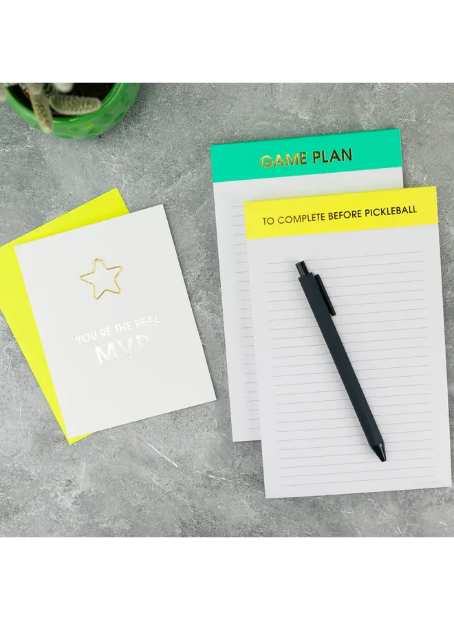 To Complete Before Pickleball Notepad
