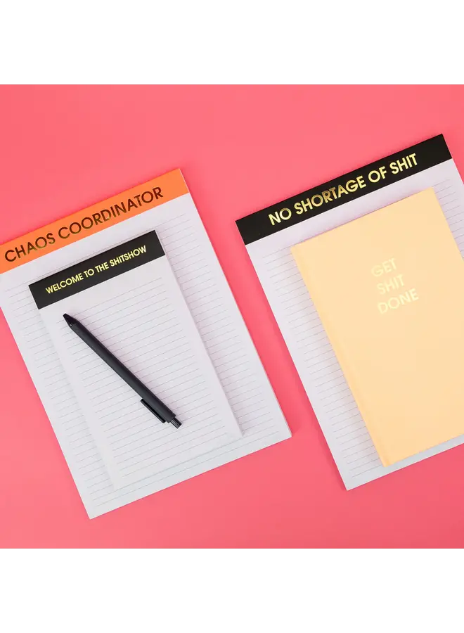 Welcome To The Shitshow Notepad
