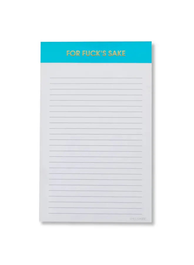 For Fuck's Sake Notepad