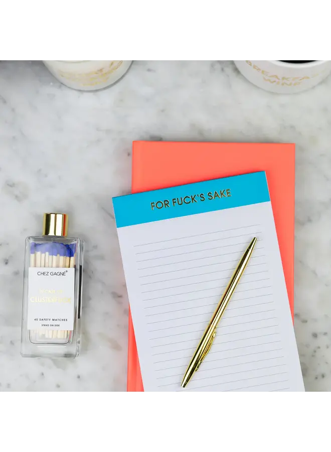 For Fuck's Sake Notepad