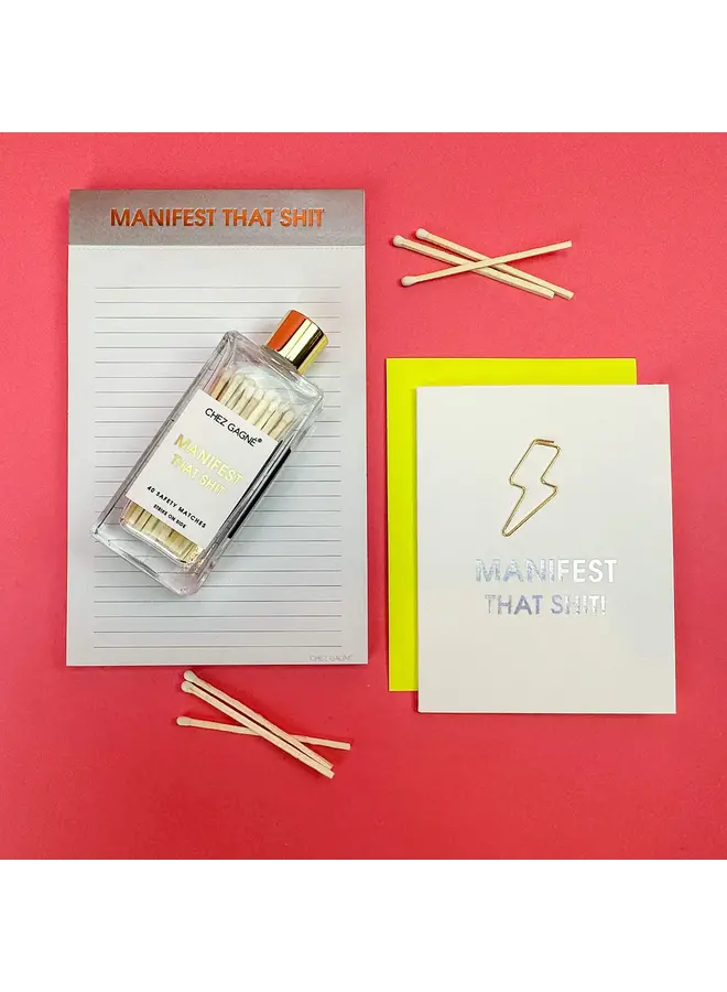 Manifest That Shit Notepad
