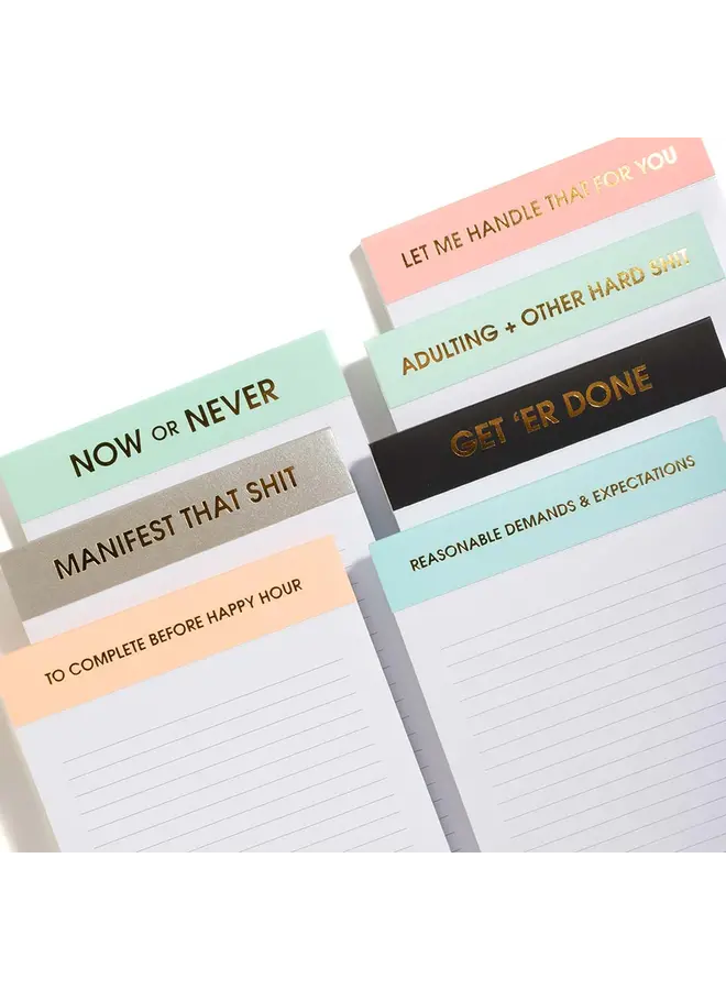 Manifest That Shit Notepad