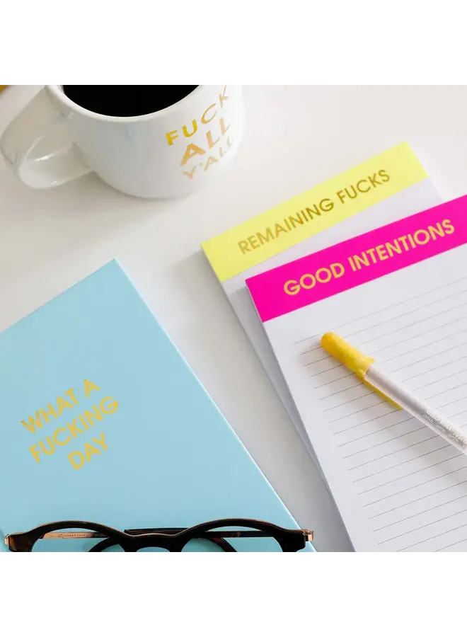 Remaining Fucks Notepad