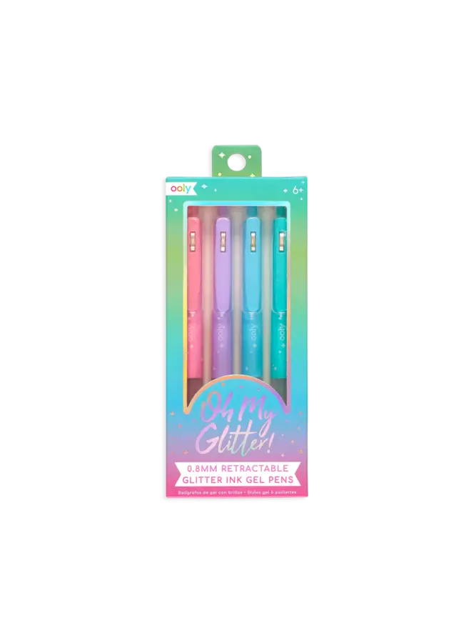 Oh My Glitter! Gel Pens - Set of 4