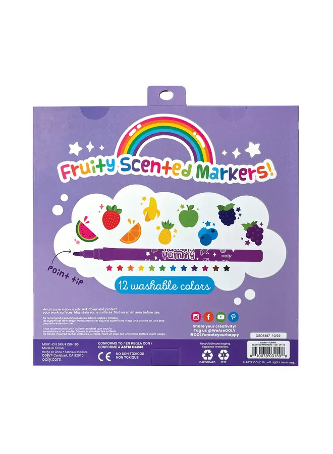 Yummy Yummy Scented Markers
