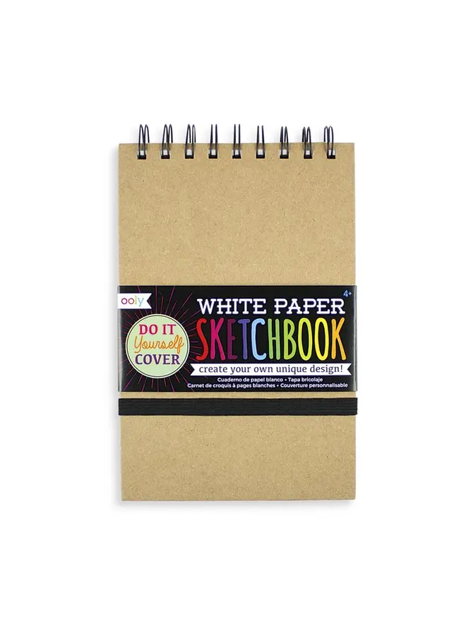 DIY Sketchbook - Small White Paper