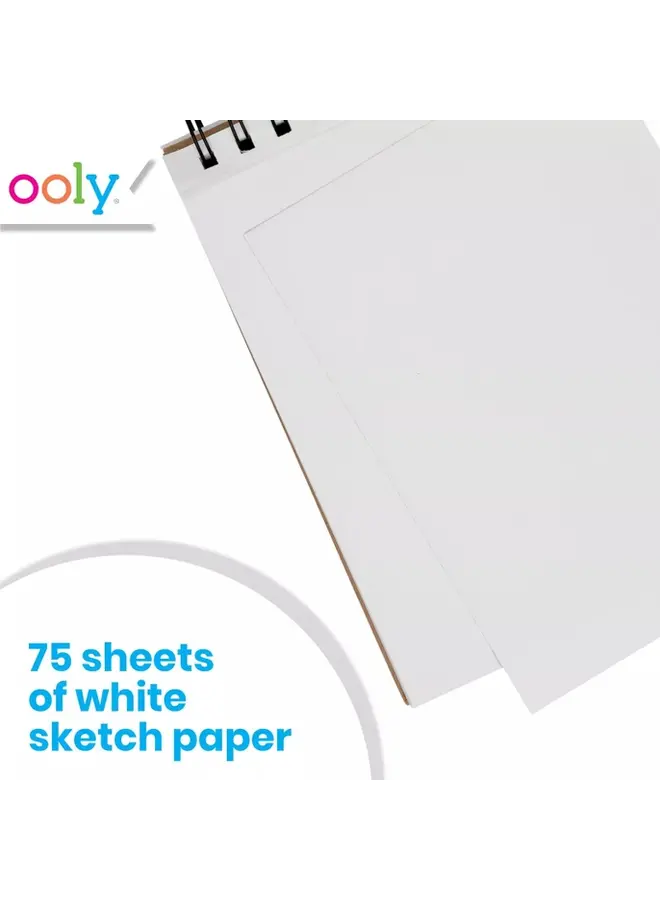 DIY Sketchbook - Small White Paper