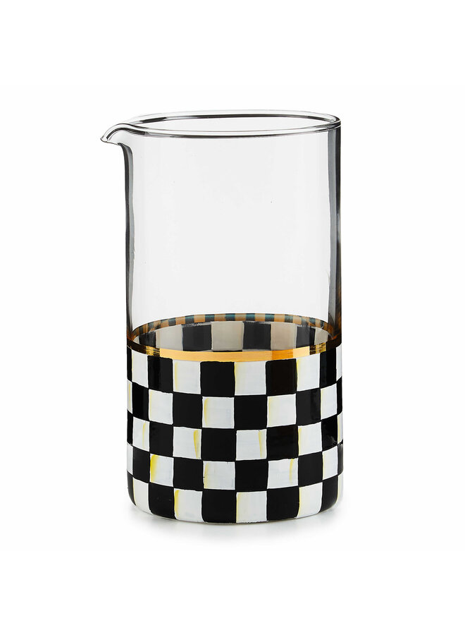 Courtly Check Mixing Glass