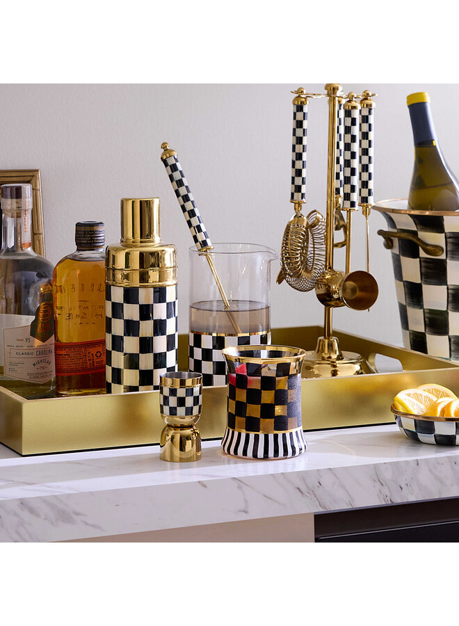 Courtly Check Mixing Glass