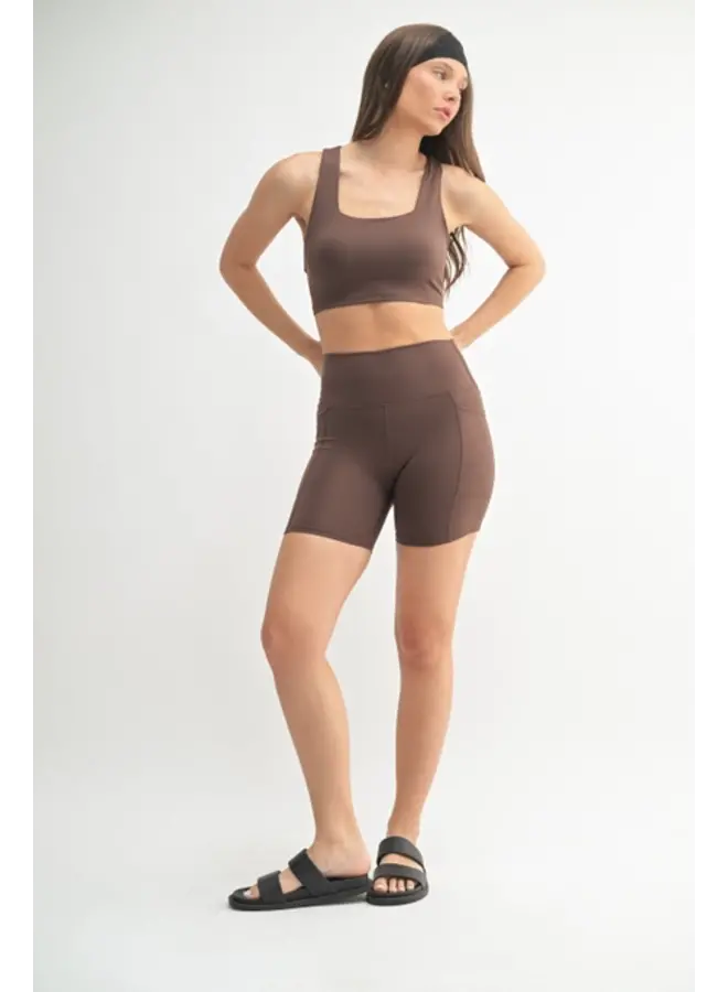Venice Cloud Light Sculpt Bike Short - Rich Soil -