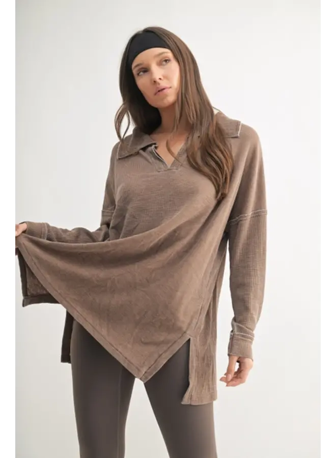 Mandy Waffle Top -