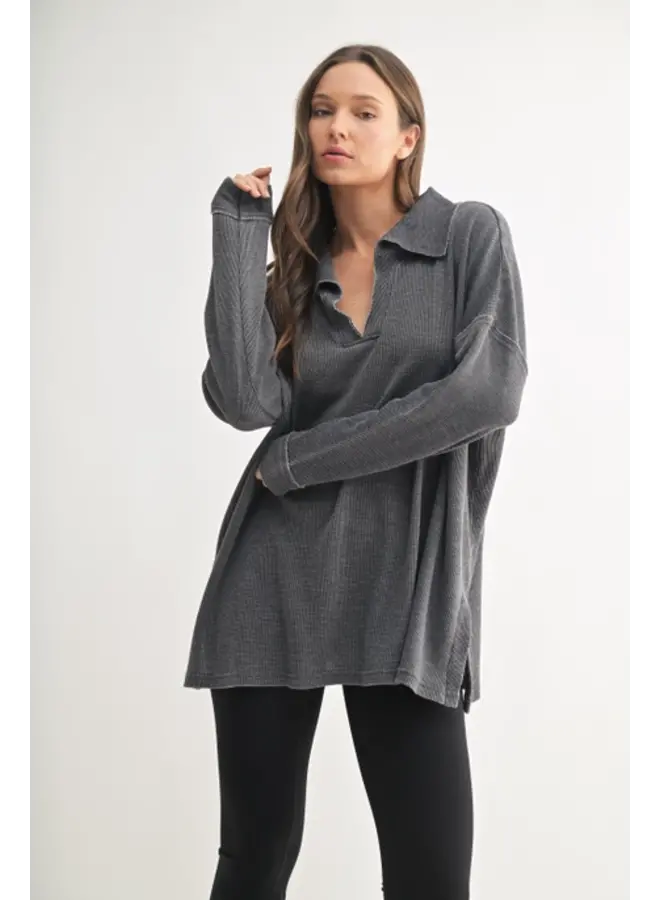 Mandy Waffle Top -