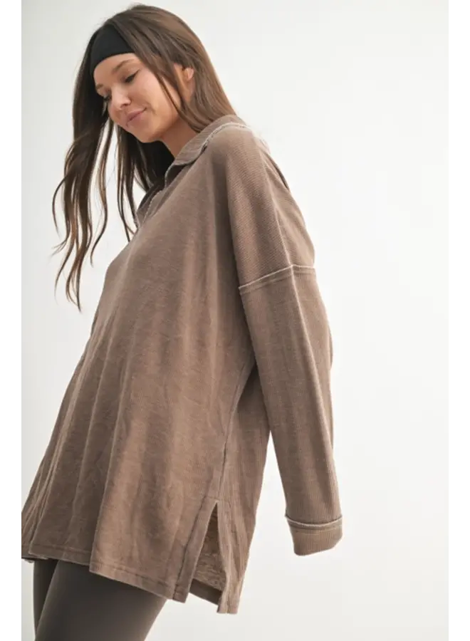 Mandy Waffle Top -