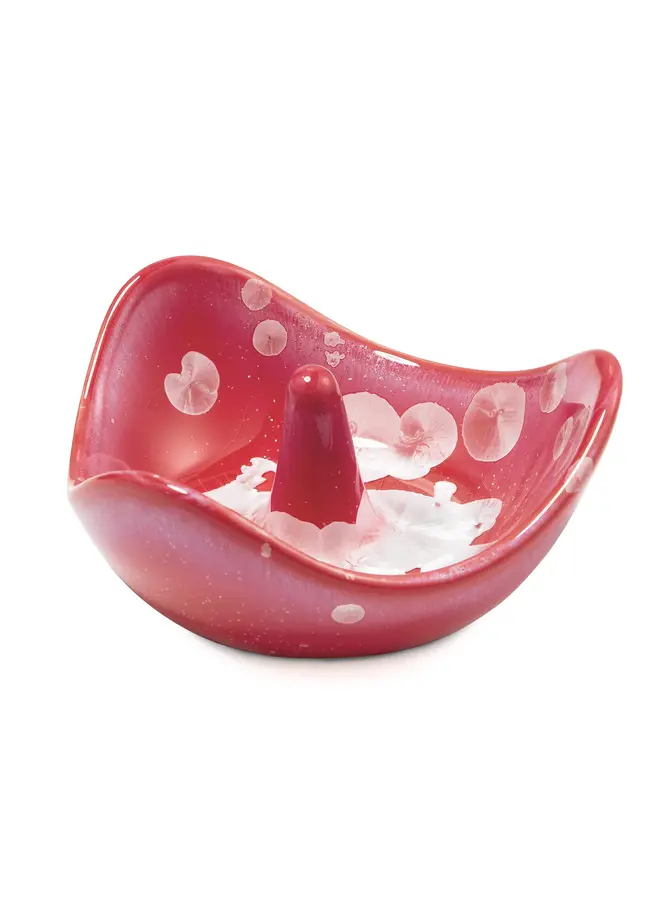 Crystalline Ring Holder - Garnet