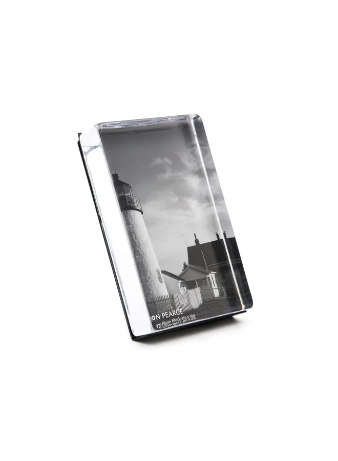 Woodbury Vertical Photo Block in Gift Box - 6 x 4