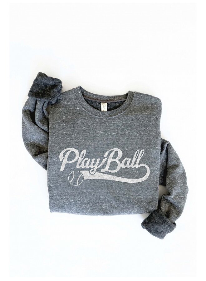 Play Ball Graphic Sweatshirt -