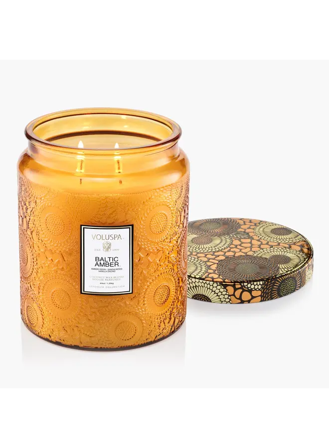 44 oz Luxe Jar - Baltic Amber