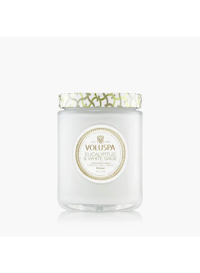 Eucalyptus & White Sage 18oz Large Jar