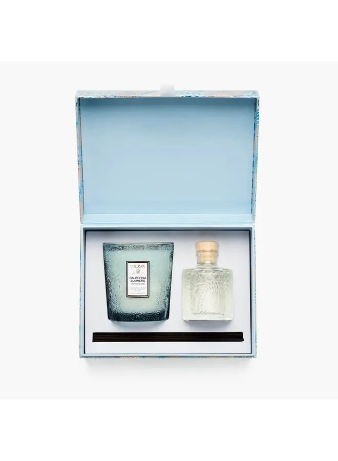 California Summers Class Candle & Diffuser Duo