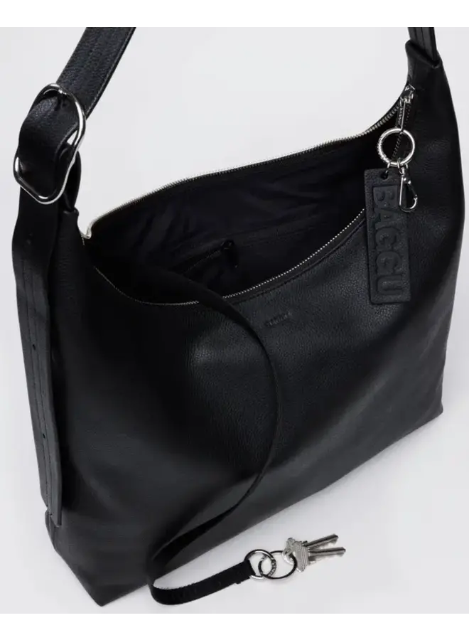 Recycled Leather Shoulder Bag -