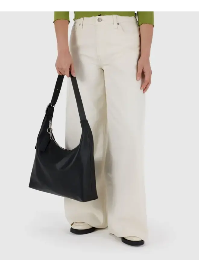 Recycled Leather Shoulder Bag -