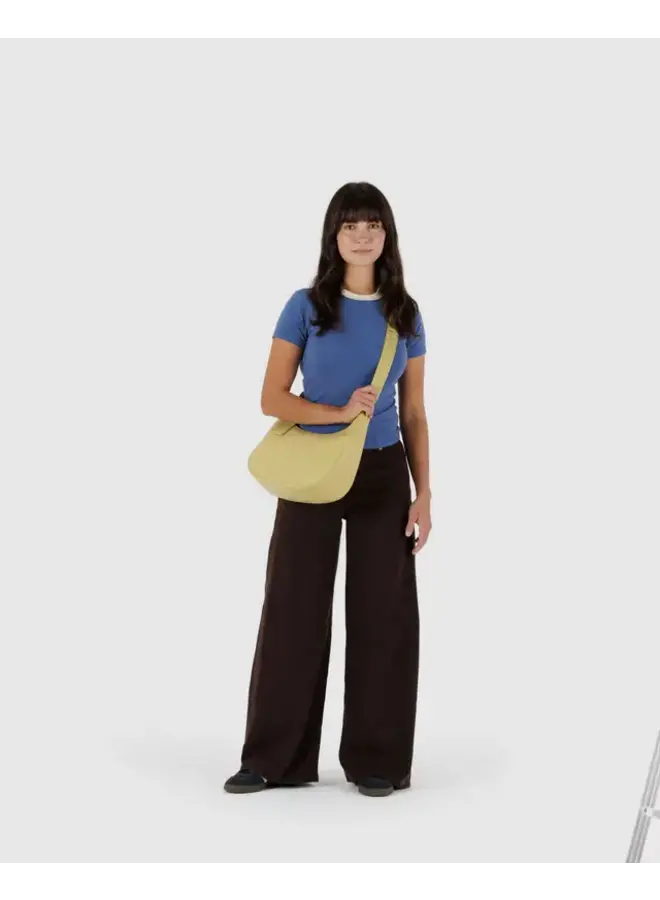 Medium Recycled Leather Shoulder Bag -