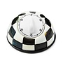 Courtly Check Kitchen Timer - White