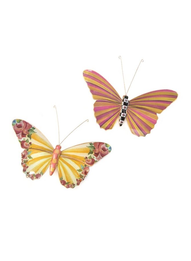 Butterfly Duo Wall Decor - Garden